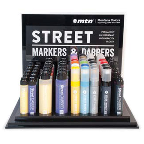 Street Marker & Dabber Display Case