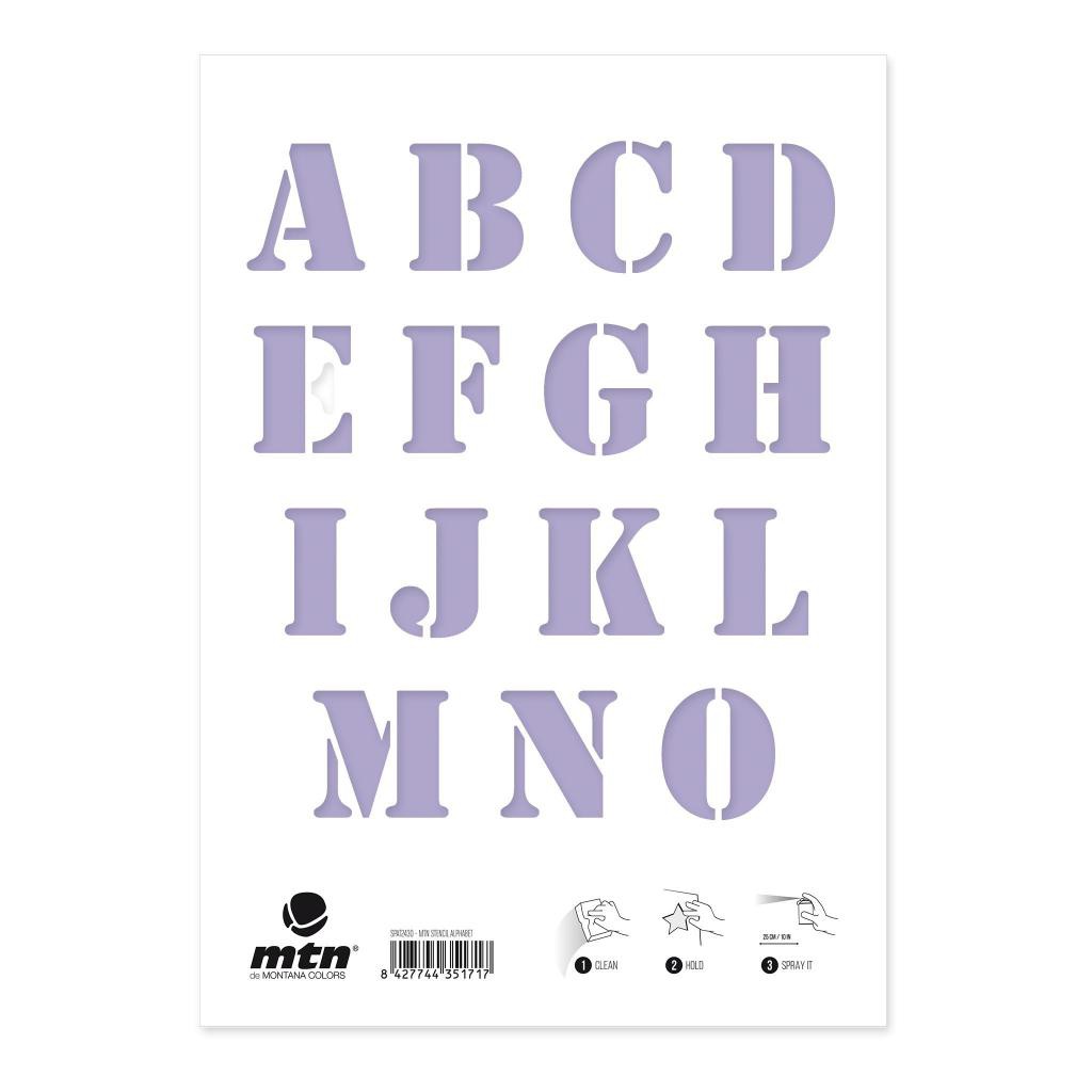 Alphabet Stencil Pack 2