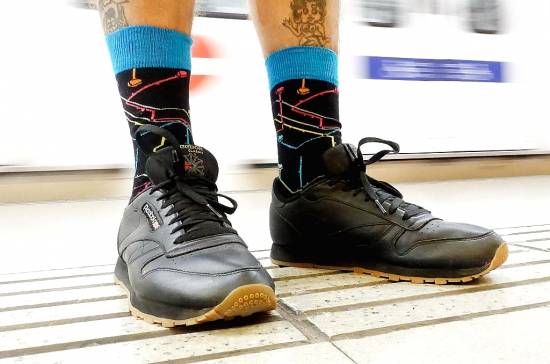 MTN Socks Black Metro