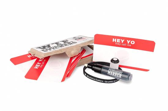 WTF 'Hey Yo' Stickers