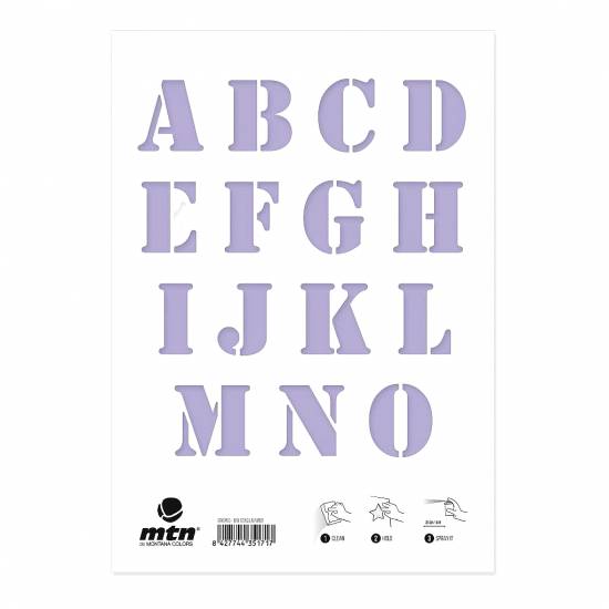 Alphabet Stencil Pack 2